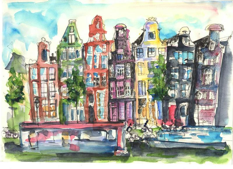 Dancing houses, Amsterdam 2