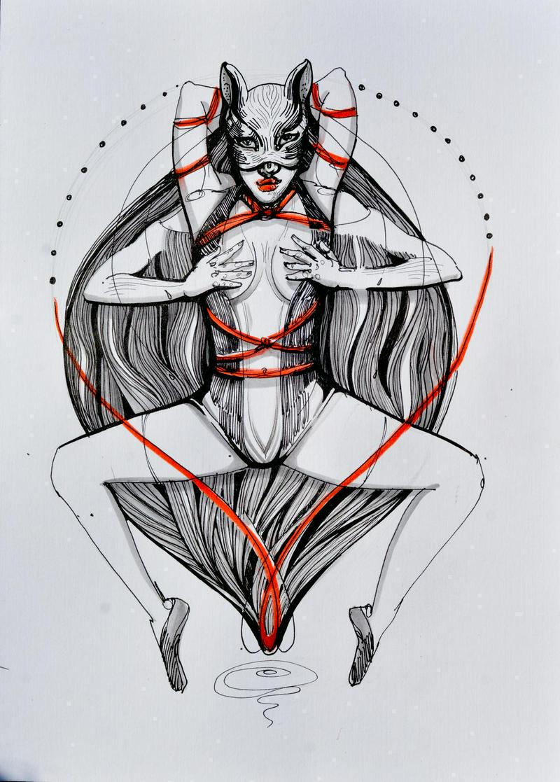 Shibari devil